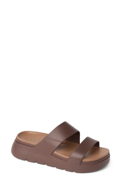 Reef Cali Solana Slide Sandal In Brown
