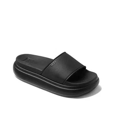 Reef Bondi Platform Slide Sandal In Black
