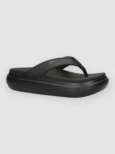 Reef Cushion Bondi Sandals Women's Us 8 Black Comfort Slip On Flip Flop Zpo3248