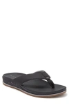 Reef Cushion Bonzer Flip Flip In Black/gum