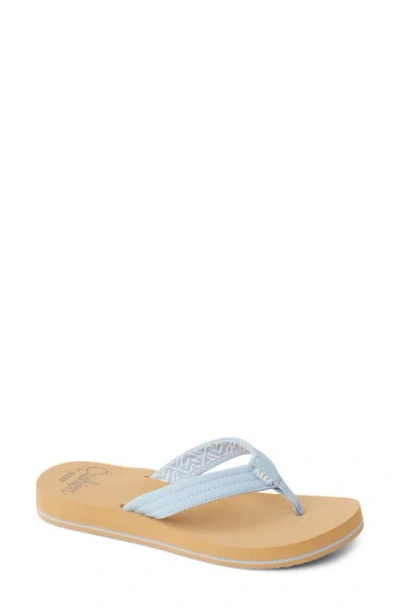 Reef Cushion Breeze Flip Flop In Blue