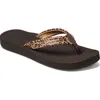 Reef Cushion Breeze Flip Flop In Leopard