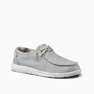 Reef Women's Cushion Coast Lace-up Loafer Sneakers In Gray