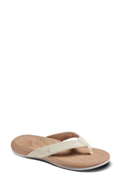Reef Cushion Harmony Flip Flop In Neutral