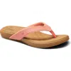 Reef Cushion Harmony Flip Flop In Orange