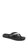 Reef Cushion Lune Flip Flop In Black