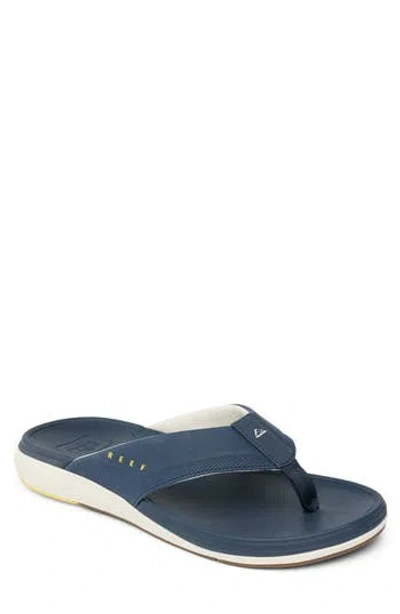 Reef Cushion Norte Water Friendly Flip Flop In Blue