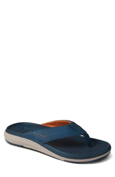 Reef Cushion Norte Water Friendly Flip Flop In Deep Depths/ Sienna