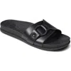 Reef Cushion Soho Cruz Slide Sandal In Black Night