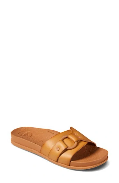 Reef Cushion Soho Cruz Slide Sandal In Natural