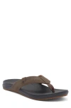 Reef Cushion Spring 2.0 Flip Flop In Brown/black