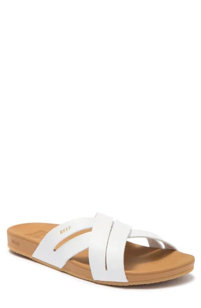 Reef Cushion Spring Sandal In White/ Tan