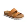 Reef Cushion Vista Hi Slide Sandal In Brown