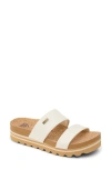 Reef Cushion Vista Hi Slide Sandal In White