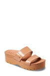 Reef Cushion Vista Higher Platform Slide Sandal In Brown