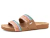 Reef Banded Horizon Sandal In Orange