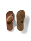 Reef Faherty X  Draftsmen Flip Flop Shoes In Dark Brown