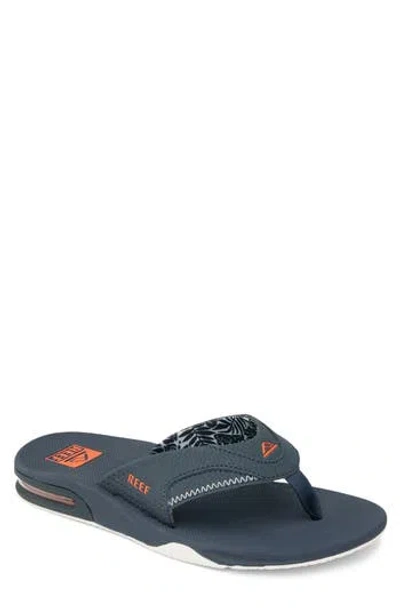 Reef Fanning Flip Flop In Blue