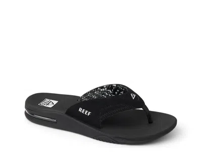 Reef Fanning Flip Flop In Black