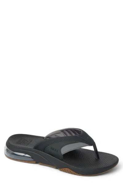 Reef Fanning + Flip Flop In Black