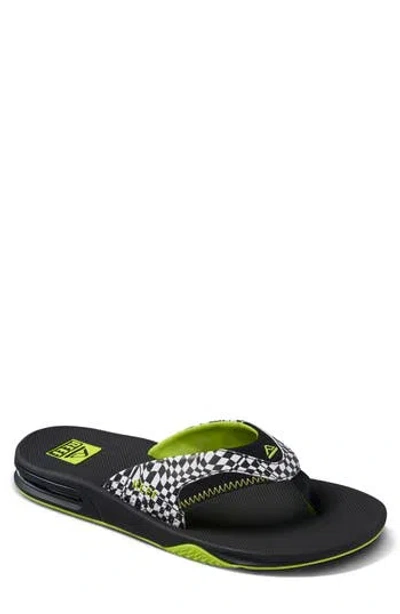 Reef Fanning Flip Flop In Black