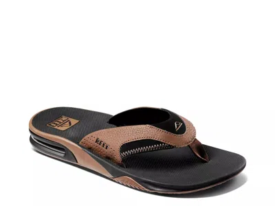 Reef Fanning Flip Flop In Brown