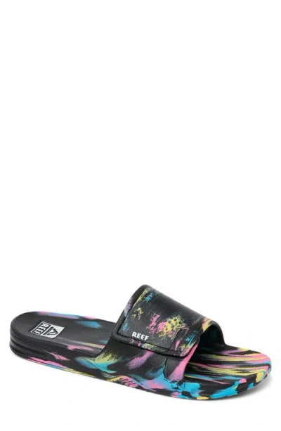 Reef Fanning H2o Slide In Black
