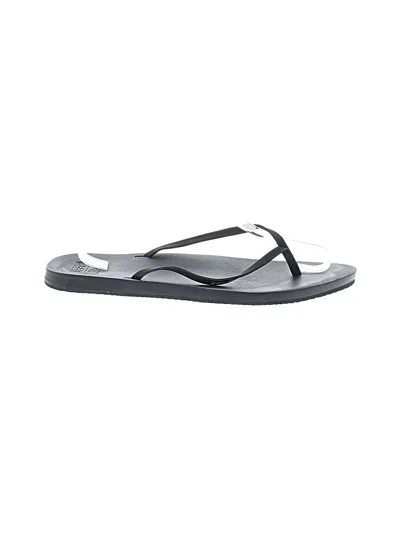 Pre-owned Reef Flip Flops In Black