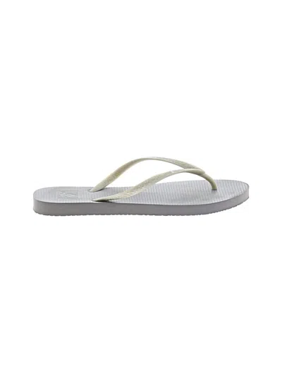 Pre-owned Reef Flip Flops In Gray