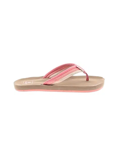 Pre-owned Reef Kids' Flip Flops In Pink