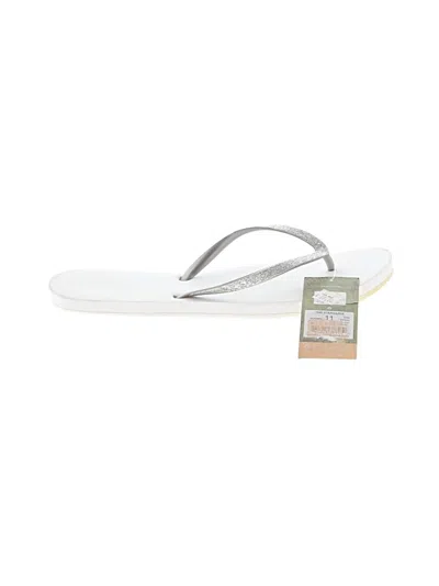 Pre-owned Reef Flip Flops In White