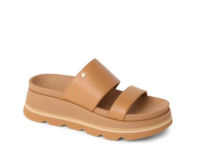 Reef Horizon Hi Luxe Wedge Sandal In Brown