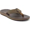 Reef Journeyer Flip Flop Sandal In Gray