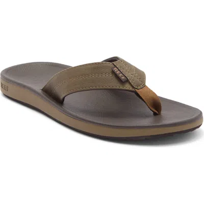 Reef Journeyer Flip Flop Sandal In Brown