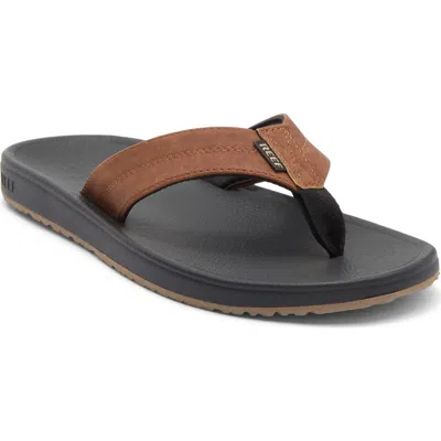 Reef Journeyer Flip Flop Sandal In Brown