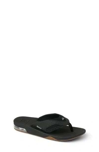 Reef Kids' Fanning Flip Flop In Animal Print