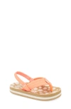 Reef Kids' Little Ahi Flip Flop In Tan