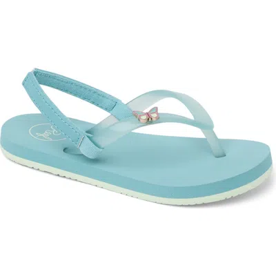 Reef Kids' Little Charming Flip Flop In Blue