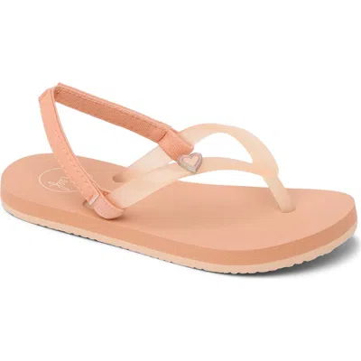 Reef Kids' Little Charming Flip Flop In Brown