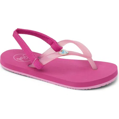 Reef Kids' Little Charming Flip Flop In Pink