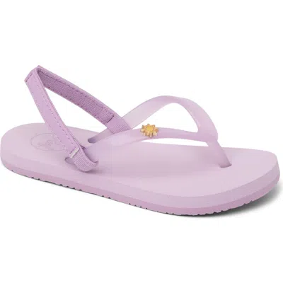 Reef Kids' Little Charming Flip Flop In Purple