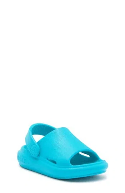 Reef Kids' Little Rio Slide Sandal In Scuba Blue