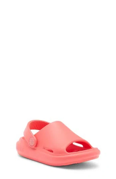 Reef Kids' Little Rio Slide Sandal In Sunset Coral
