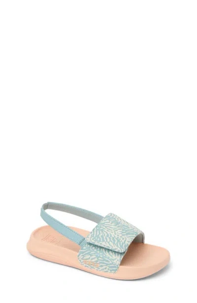 Reef Kids' Little Salty Slingback Sandal In Blue