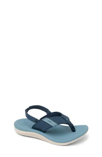 Reef Kids' Little Santa Ana Sandal In Blue