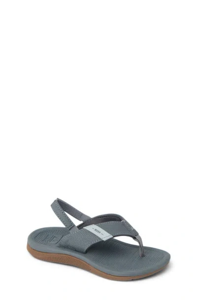 Reef Kids' Little Santa Ana Sandal In Gray