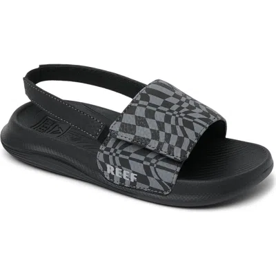 Reef Kids' Salty Slingback Sandal In Black