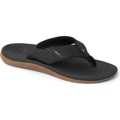 Reef Kids' Santa Ana Flip Flop In Black
