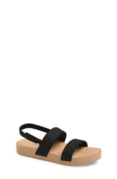 Reef Kids' Water Vista Slingback Sandal In Black