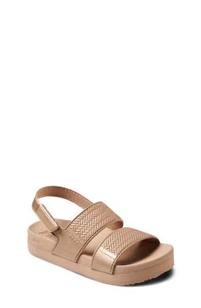Reef Kids' Water Vista Slingback Sandal In Brown